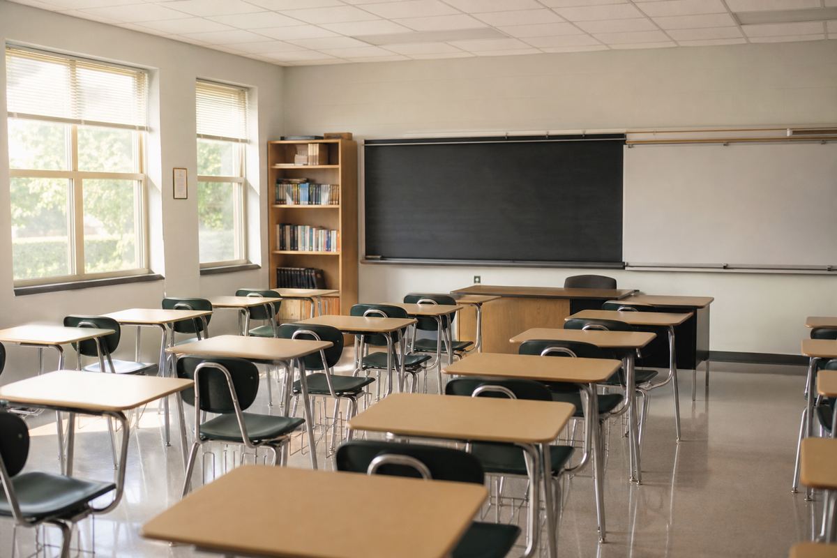 Classroom where attendance runs itself